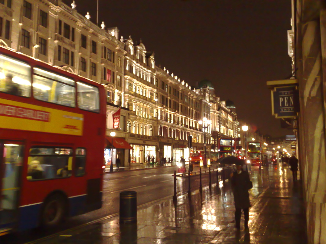 Regent Street in the Rain